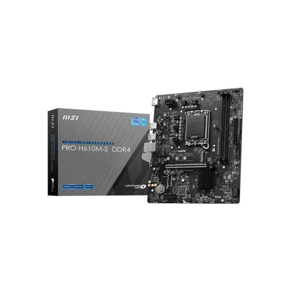 MSI PRO H610M-S DDR4 Motherboard - Image 1