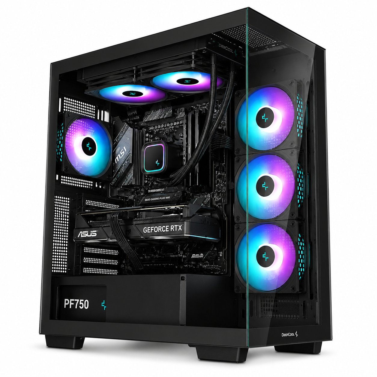 NoteTech DeepCool CG580 Z790-i7.5060 Ti Gaming PC thumbnail 6