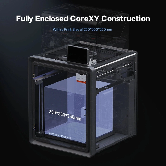 Anycubic Kobra S1 Combo 3D printer KS1CBK0B-O thumbnail 2