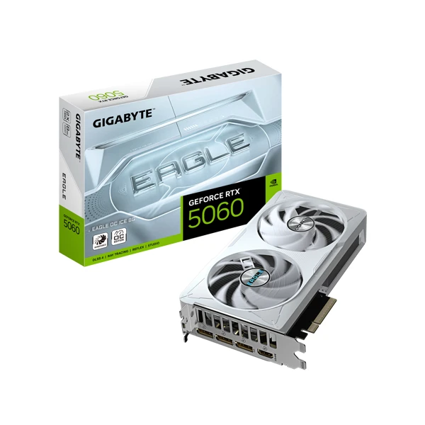 Gigabyte GeForce RTX 5060 Eagle OC ICE 8GB - Image 1