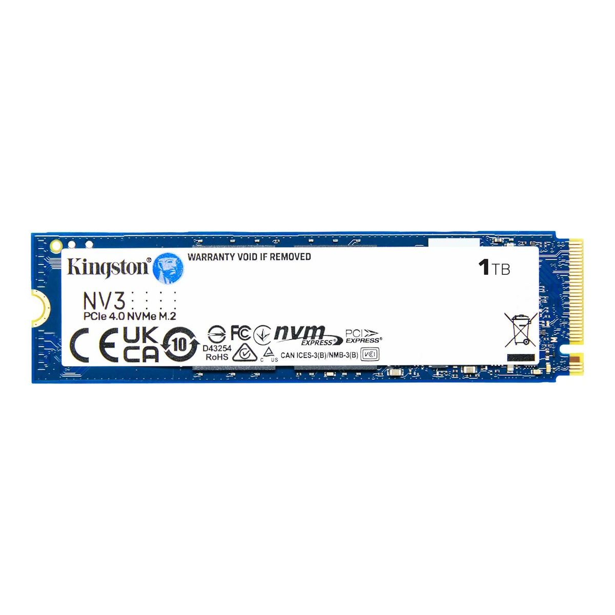 Kingston 1TB NV3 PCIe 4.0 NVMe SSD SNV3S/1000G thumbnail 3