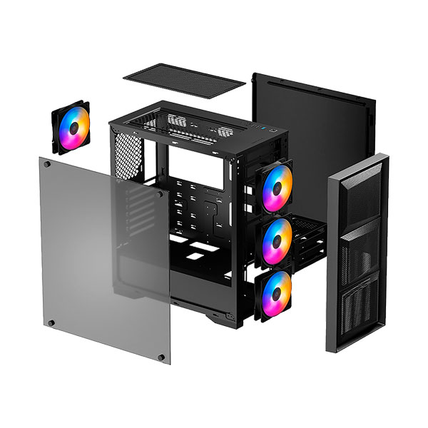 DeepCool Matrexx 50 Mesh 4FS Middle Tower Case thumbnail 6