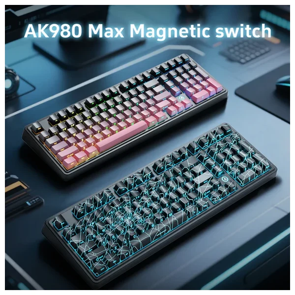 Ajazz AK980 Max Gradient Pink thumbnail 4
