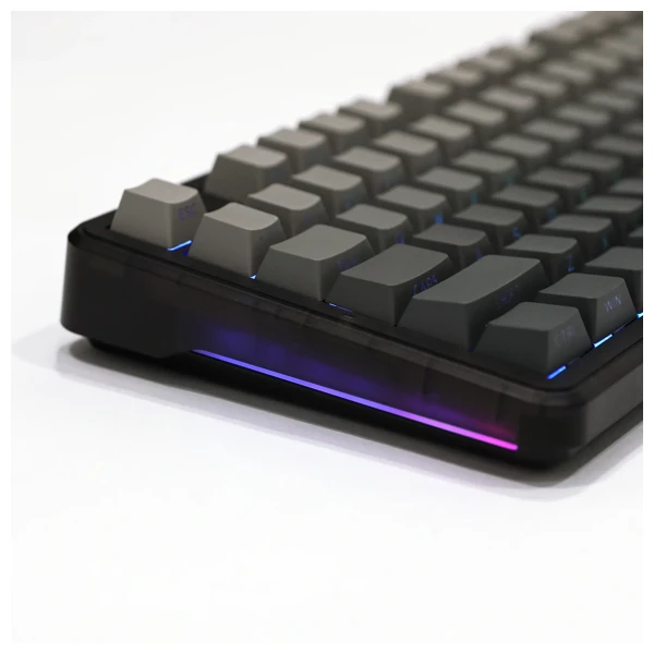 AULA F87 Black Mechanical Keyboard Space Crystal Switch thumbnail 4