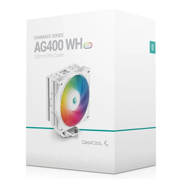 Cooler DeepCool AG400 WH ARGB