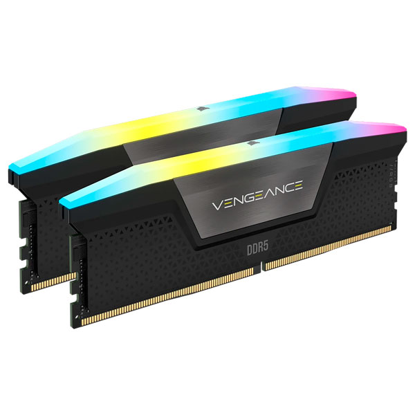 Corsair Vengeance RGB 32GB (2×16GB) DDR5-6400 CL32 Desktop RAM - Image 1