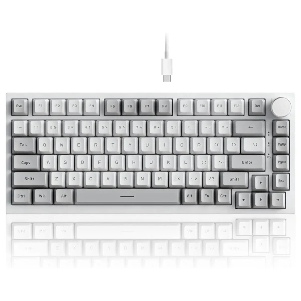 Ajazz AK820 Gray-White - Image 1