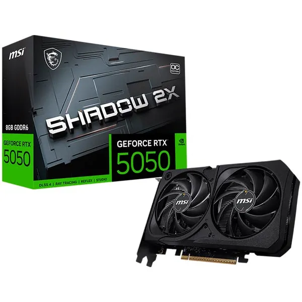 MSI GeForce RTX 5050 8GB SHADOW 2X OC - Image 1