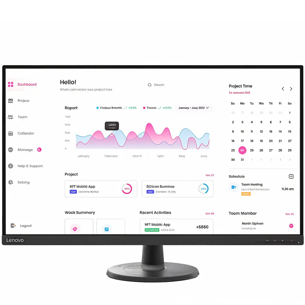 Monitor Lenovo D32-40 66FCGAC2EU