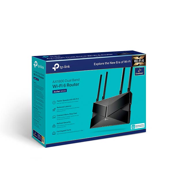 TP-Link Archer AX23 AX1800 Dual-Band Wireless Router - Image 1