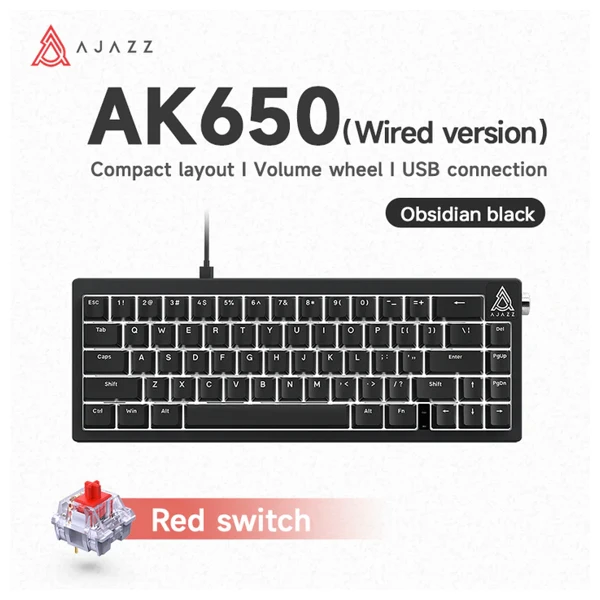 Ajazz AK650 Black thumbnail 3