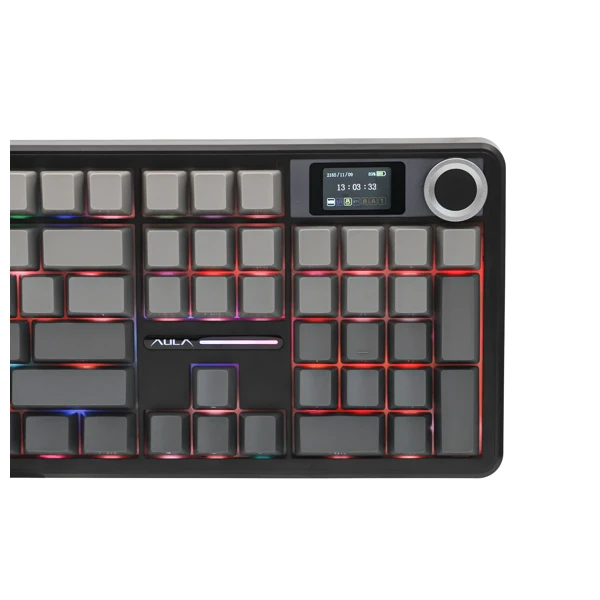 AULA F108 Pro Gradient Gray Zephyr Switch Wireless Keyboard thumbnail 3