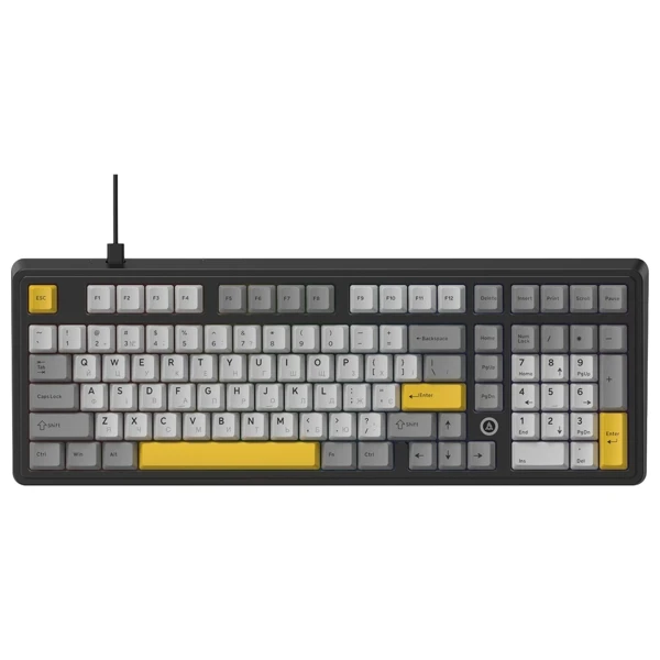 Ajazz AK980 Black Gray Yellow - Image 1