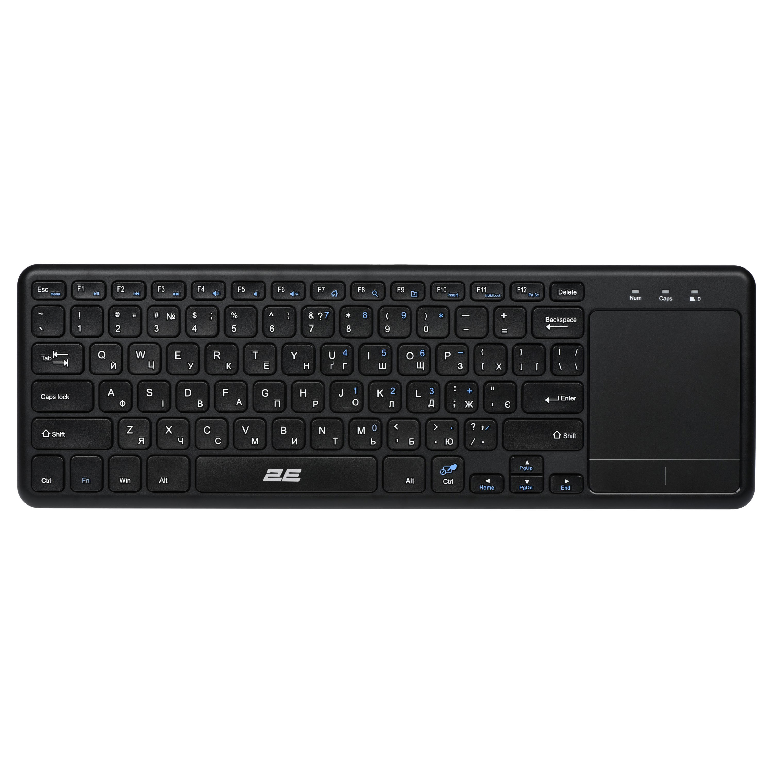2E KT100 Беспроводная клавиатура с TouchPadом - Image 1