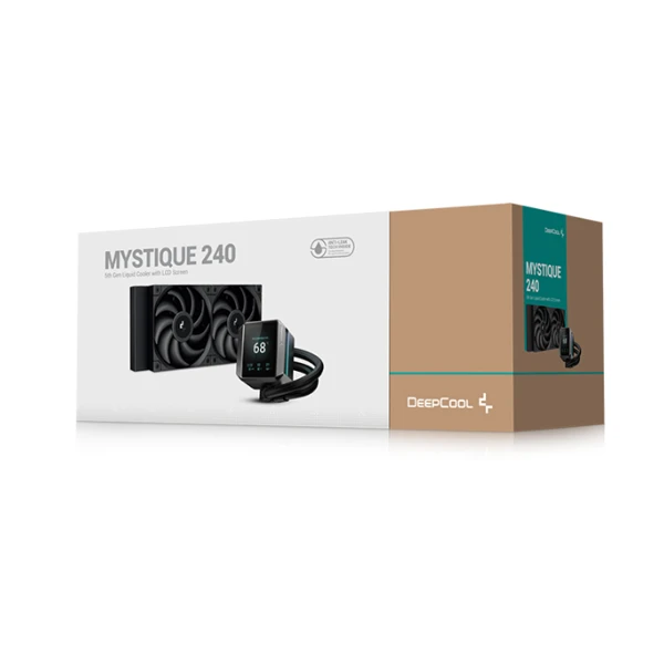 DeepCool MYSTIQUE 240 Liquid CPU Cooler R-LX550-BKDSNC-G-1