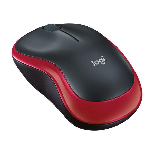 Logitech M185 Wireless Mouse Red 910-002240 thumbnail 2