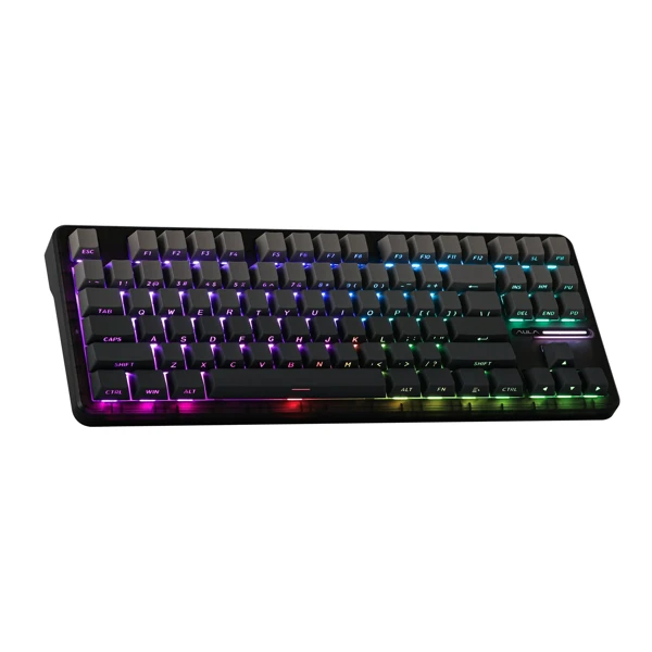 AULA F87 Black Mechanical Keyboard Space Crystal Switch thumbnail 2