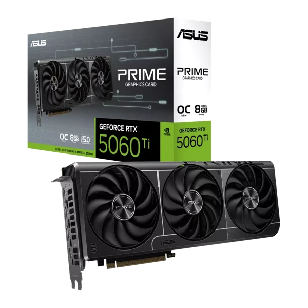 Asus PRIME GeForce RTX™ 5060 Ti 8 GB OC 90YV0MP0-M0NA00 - Image 1