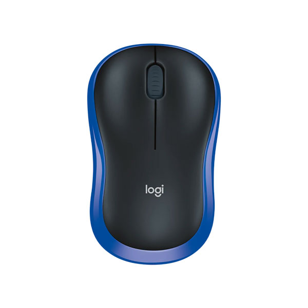 Logitech M185 Wireless Mouse Blue 910-002239 - Image 1