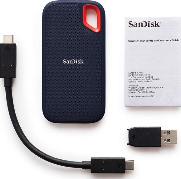 SANDISK PORTABLE SSD 1TB USB 3.2 GEN 2, USB-C thumbnail 2