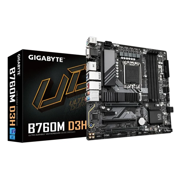 GİGABYTE B760M D3H DDR5 Motherboard - Image 1