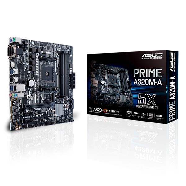 Asus PRIME A320M-A 90MB0VA0-M0EAY0 - Image 1