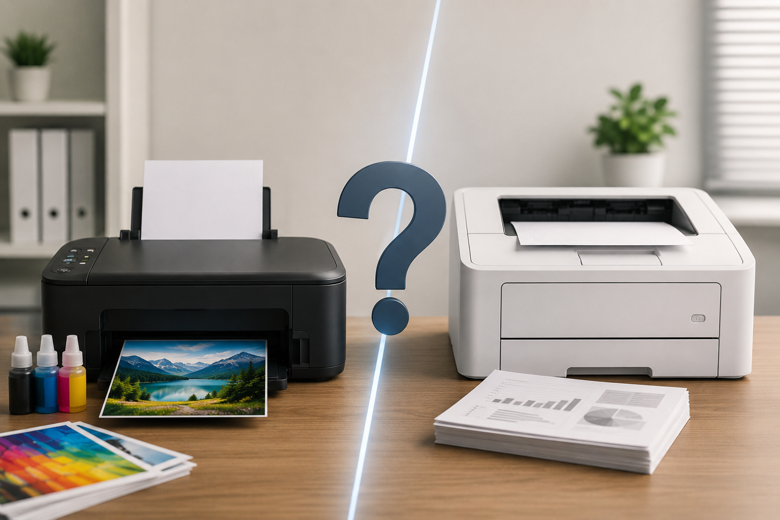 Printer vs Inkjet Printer: Which One Is More Cost-Effective? Complete Buying Guide