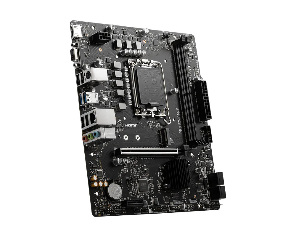 MSI PRO B760M-E DDR5 Motherboard thumbnail 2