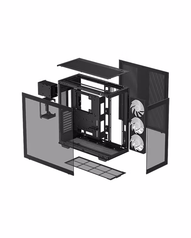 DeepCool CH780 ATX+ Panoramic Case thumbnail 4