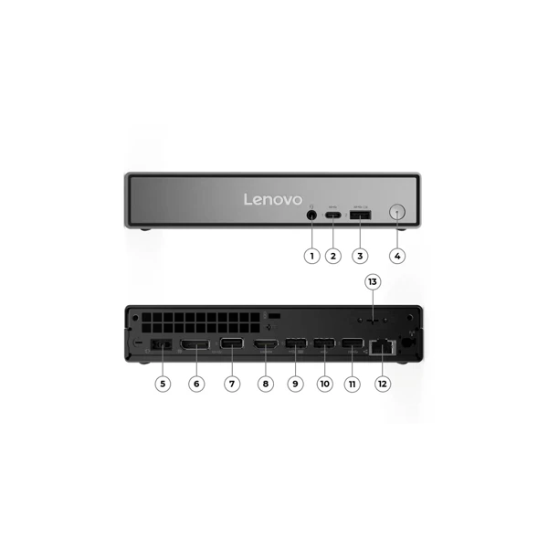 Lenovo Desktop ThinkCentre neo 50q Gen 5 13B9007AGV thumbnail 4