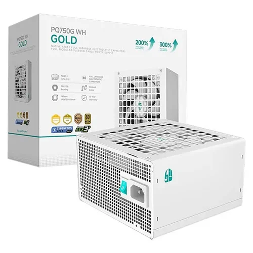 DeepCool Gamer Storm PQ750G WH 750W Power Supply - Image 1