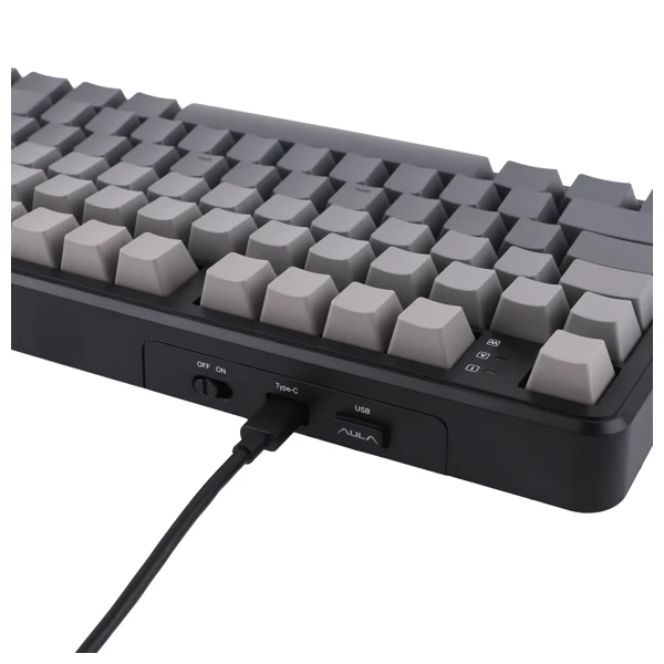 AULA F108 Pro Gradient Gray Zephyr Switch Wireless Keyboard thumbnail 4