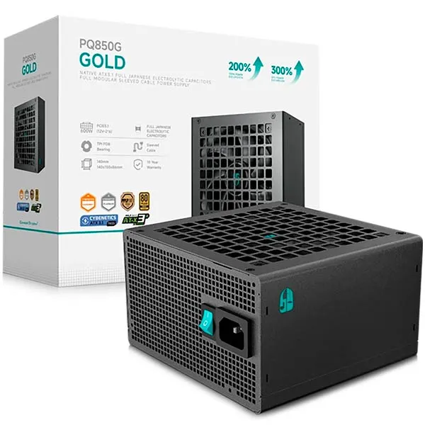 DeepCool PQ850G 850W 80 Plus Gold Full Modular - Image 1
