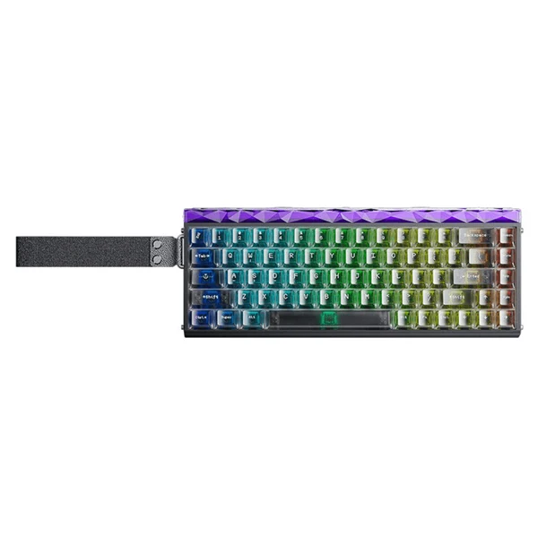 AULA Hero 68 He Black Magnetic Keyboard Jade King Switch